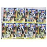 8pc Transformable Robot Warrior Figures Lot
