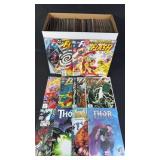 Short Box Of Marvel & DC Comic Books