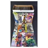 Short Box Of Marvel & DC Comic Books