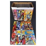 Short Box Of Avengers Marvel Comic Books