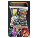 Short Box Of Marvel & DC Comic Books