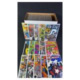 Short Box Of Marvel & DC Comic Books