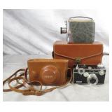 2pc Vintage Argus & Keystone Cameras Lot