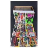 Short Box Of Marvel & DC Comic Books