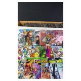 Long Box Of Marvel & DC Comic Books