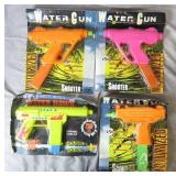 4pc 1990 Tyco & 1991 Larmai Water Guns Lot