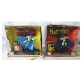 2pc 1998 Hasbro DC Classic Batman Figures Lot
