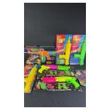 Assorted NIP Water Guns+ w/ UZIs