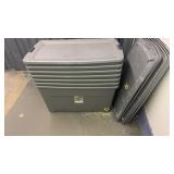 7pc Sterilite 45 Gallon Storage Tote Bins