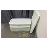 5pc Clear Storage Tote Bins
