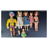 Assorted Vintage Dolls