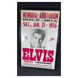Reproduction 1956 Elvis Presley Concert Poster