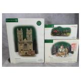 3pc Department 56 Displays Lot