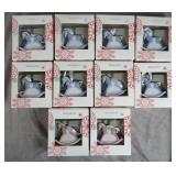 10pc Wedgwood 2016 My First Christmas Ornament