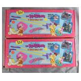 2pc The Flintstones 9 Hole Golf Set Lot