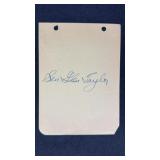 Glen Taylor U.S. Senate Signed Auto Book Page