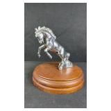 Vintage White Trucks Mustang Hood Ornament