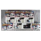 5pc Remote Control Lamborghini Police Car Lot
