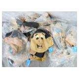 56pc 1986 Fred Flintstone Halloween Masks Lot