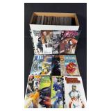 Short Box Of Marvel & DC Comic Books