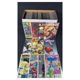 Short Box Of Marvel Comic Books