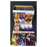 Short Box Of Marvel Comic Books w/ #1s