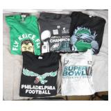 5pc Eagles Short & Long Sleeve Shirts