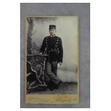 1870 Danish Military Officer CDV Photo