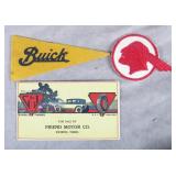 3pc Antique Automobile Advertising Lot