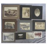 10pc Antique Cabinet Photographs Lot