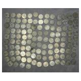 121pc 1971 Chile 5 Escados Coins Lot