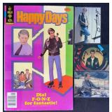 Henry Winkler Signed Happy Days Cards w/ Comic