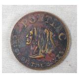 Vintage Pontiac Chief of the Sixes Token Coin