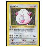 1999 Pokemon Base Set 1st Ed. #3/102 Chansey Holo