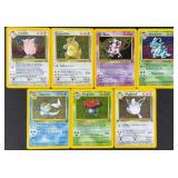 7pc 1999 Pokemon Jungle Holo Cards