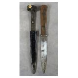 WW2 German Tiger Solingen Combat Boot Knife