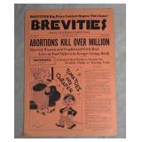 1932 Brevities National Tabloid Weekly