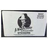 1984 Nightmare On Elm Street Sticker Case