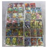 119pc Fleer Ultra X-Men Chromium Cards Lot