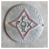 1921-1923 Fox Motor Car Co. Car Emblem Badge