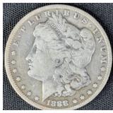 1888 U.S. Morgan Dollar 1 OZ. Silver Coin