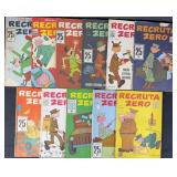 11pc Brazilian Beetle Bailey #22-39 Comic Books