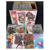 Short Box Of Assorted Comic Books w/ Runs & Keys