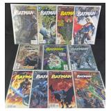 11pc Batman #608-619 DC Comic Books