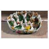 9pc Vtg Goebel Porcelin Bunny Rabbits Figurines+