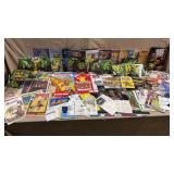 60+pc Vtg Comic & Video Game Related Ephemera