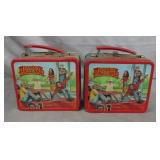 Two 1980 Dukes of Hazzard Lunchboxes