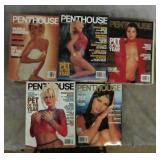44pc 1998-2002 Penthouse Magazines Lot
