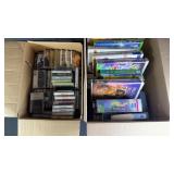 VHS Tapes & Music Cassette Tapes