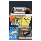Assorted Books & Magazines w/ Comic Related